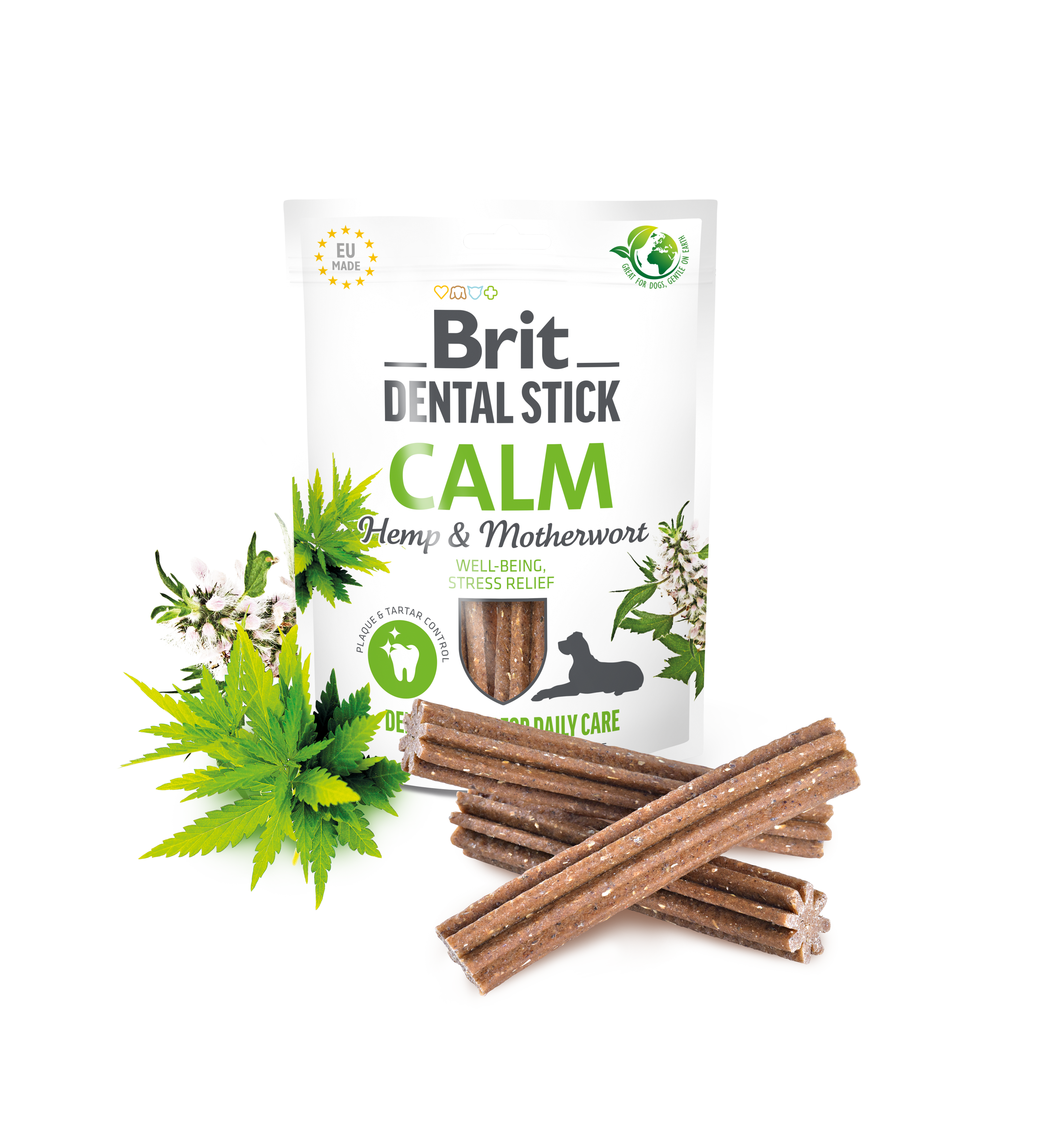 BRIT Dental Stick Przekąska dla psów Calm opakowanie 7 szt.