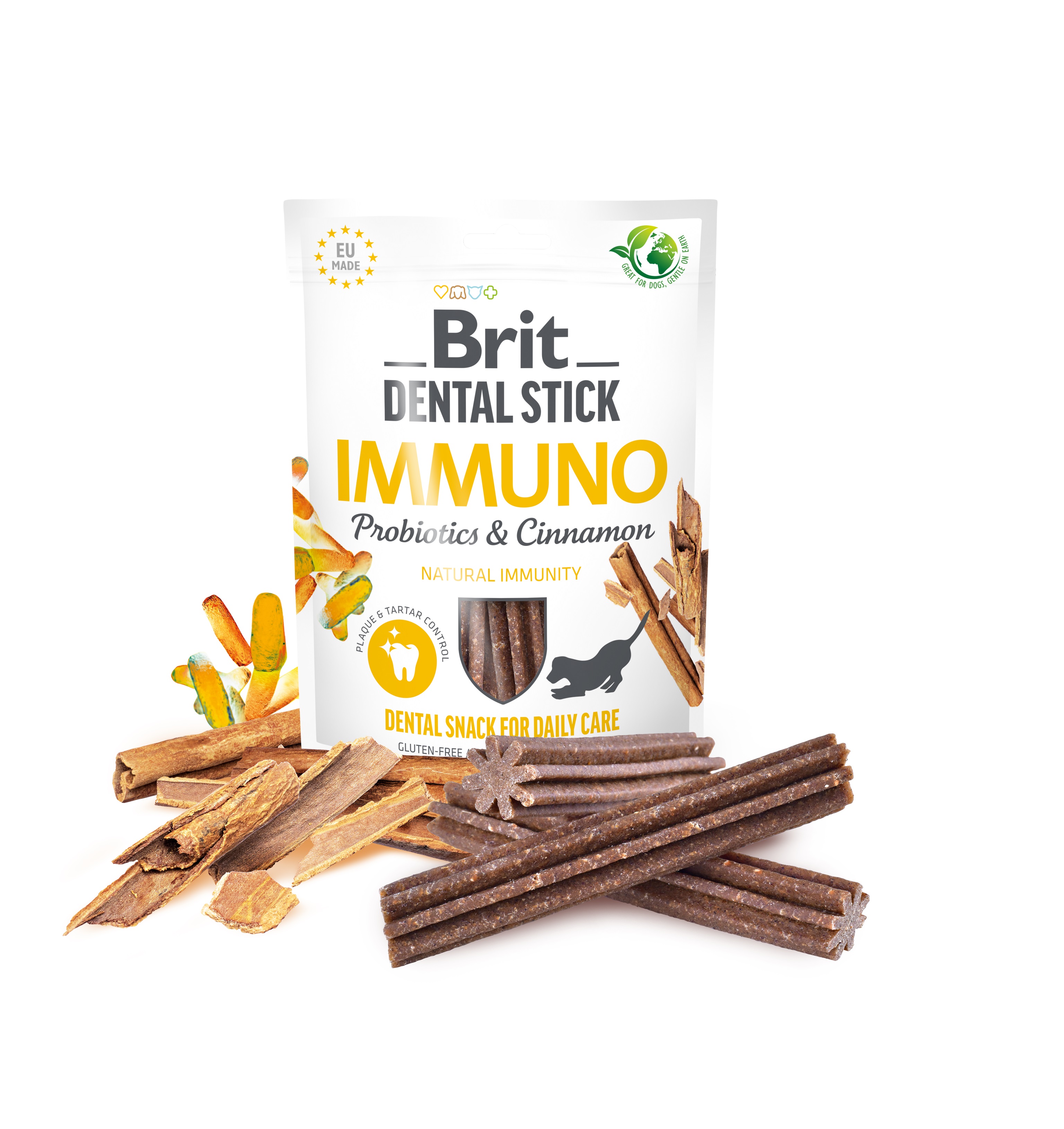 BRIT Dental Stick Przekąska dla psów Immuno opakowanie 7 szt.