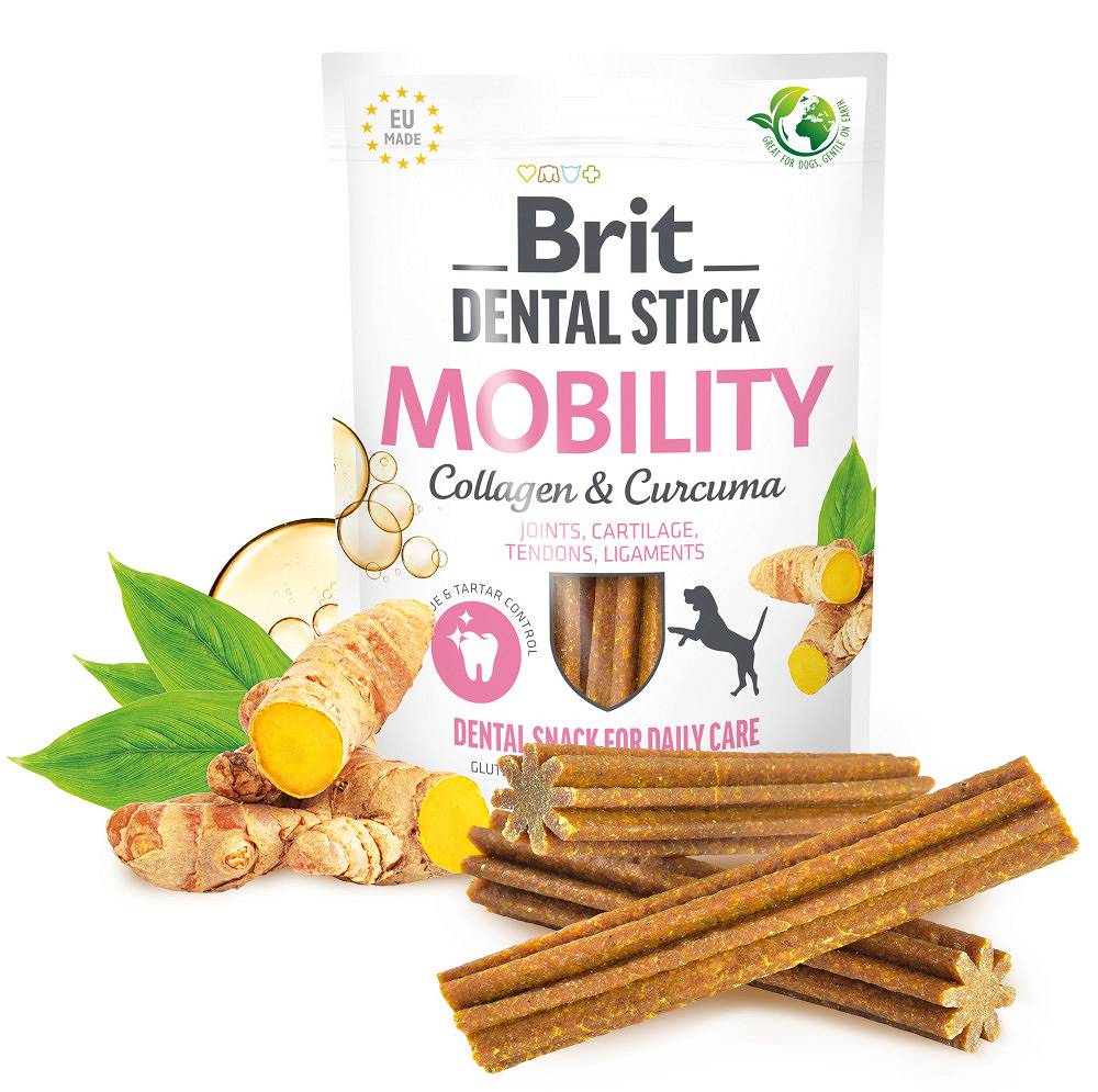 BRIT Dental Stick Przekąska dla psów Mobility opakowanie 7 szt.
