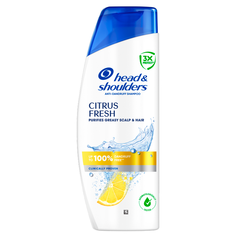 HEAD & SHOULDERS Citrus Fresh Szampon przeciwłupieżowy do włosów przetłuszczających się frisco.pl