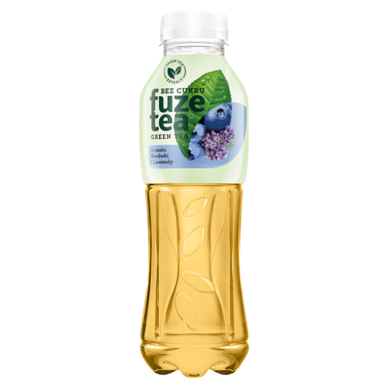 FUZETEA ZERO Napój o smaku borówki i lawendy z ekstraktem z zielonej herbaty bez cukru frisco.pl