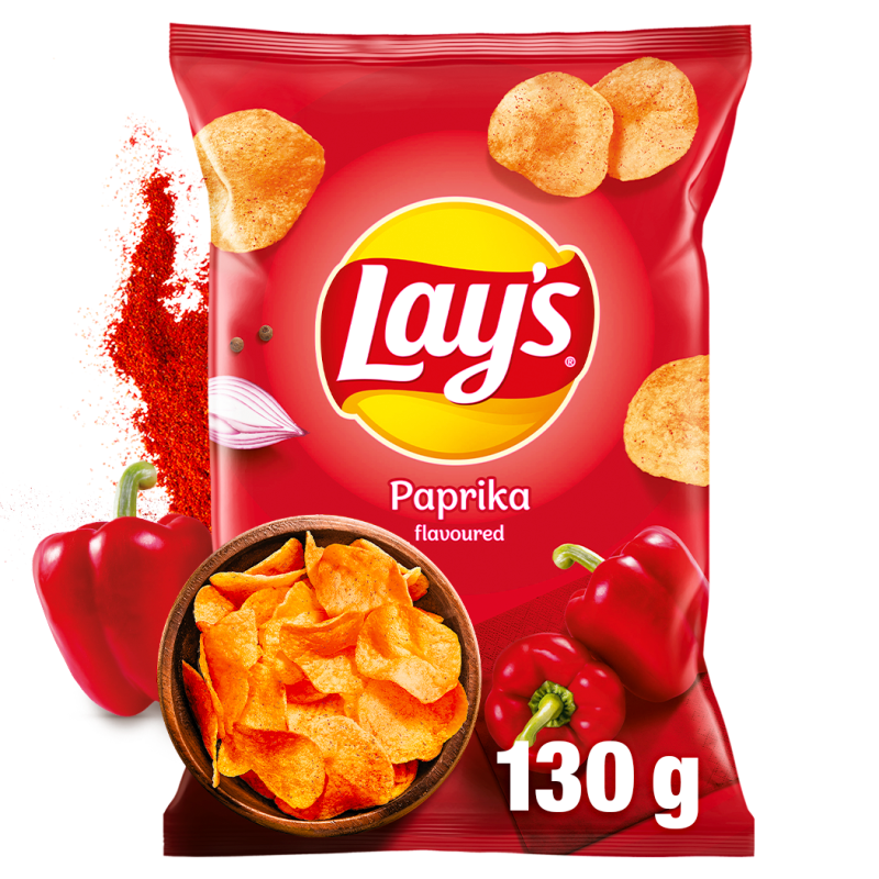 LAY'S Chipsy ziemniaczane o smaku papryki