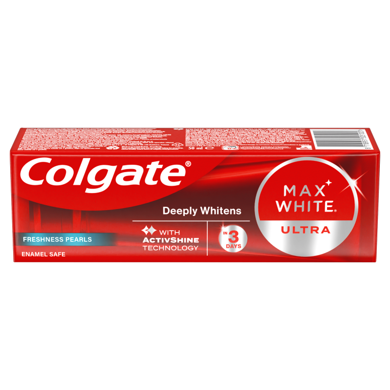 COLGATE Max White Ultra Wybielająca pasta do zębów Ultra Freshness Pearls frisco.pl