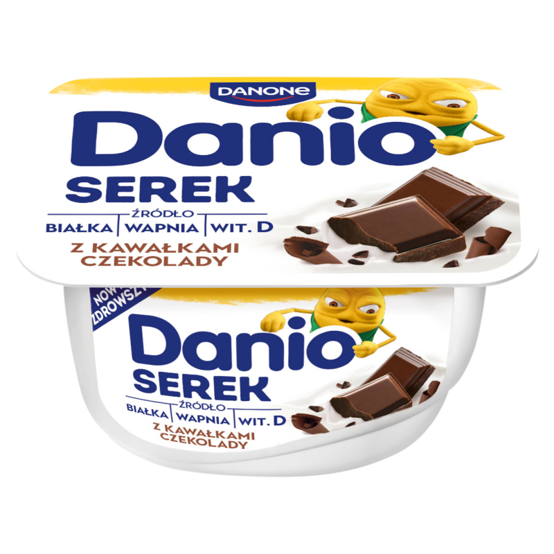 DANIO Serek homogenizowany z czekoladą frisco.pl