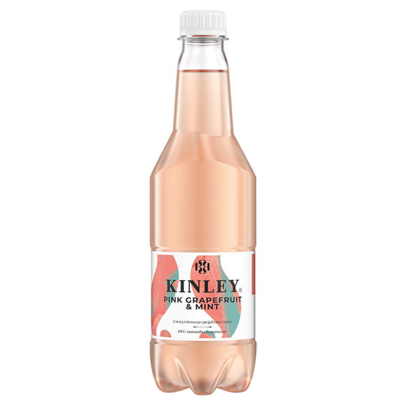 KINLEY Napój gazowany o smaku Pink Grapefruit & Mint frisco.pl