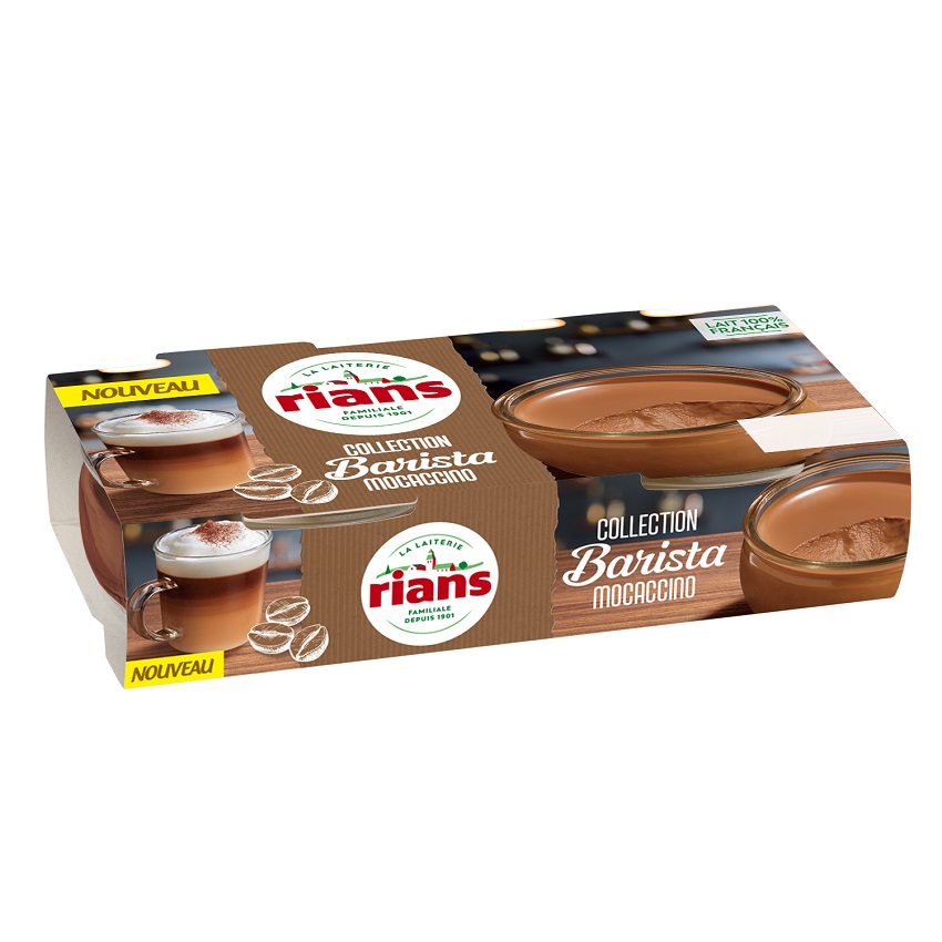 RIANS Deser kremowy Barista Mocaccino 2x90g