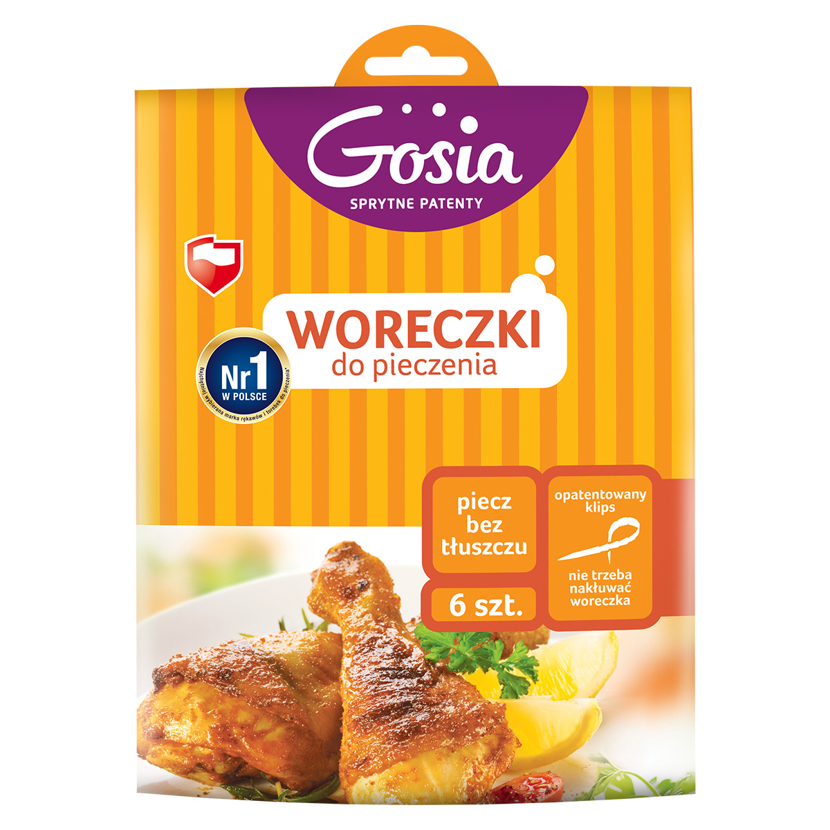 GOSIA Woreczki do pieczenia 6 sztuk frisco.pl