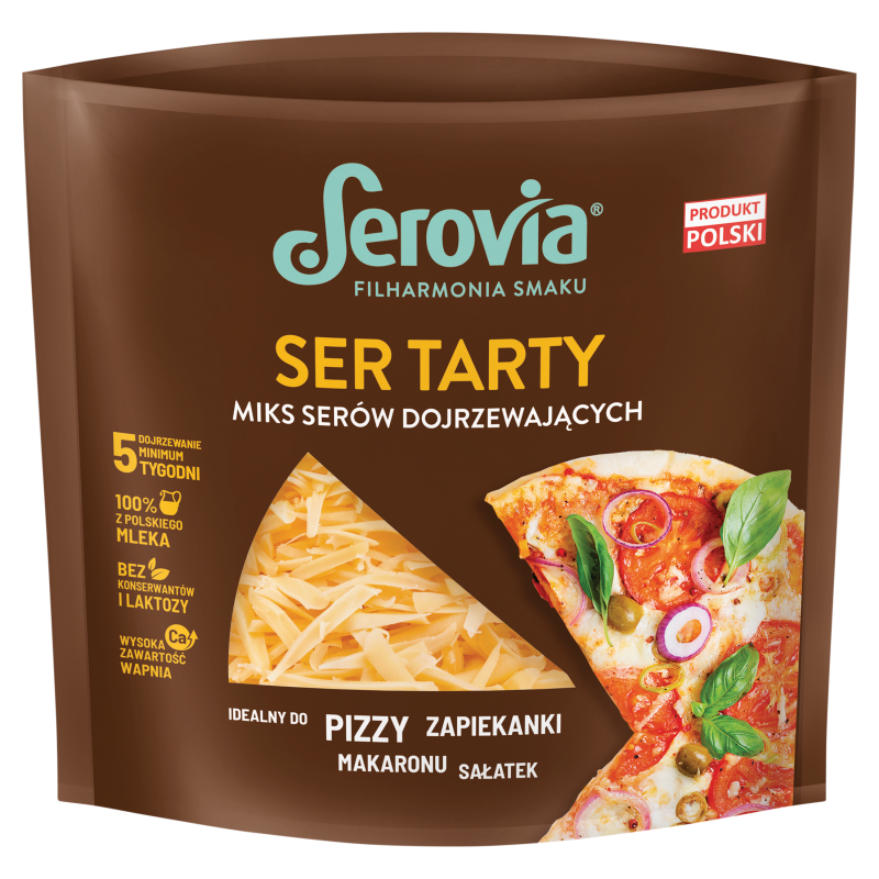 SEROVIA Ser żółty miks serów dojrzewających tarty
