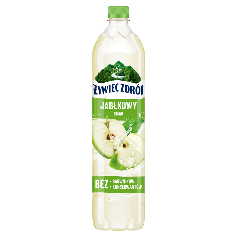ŻYWIEC ZDRÓJ Z NUTĄ Jabłka Napój niegazowany o smaku jabłka