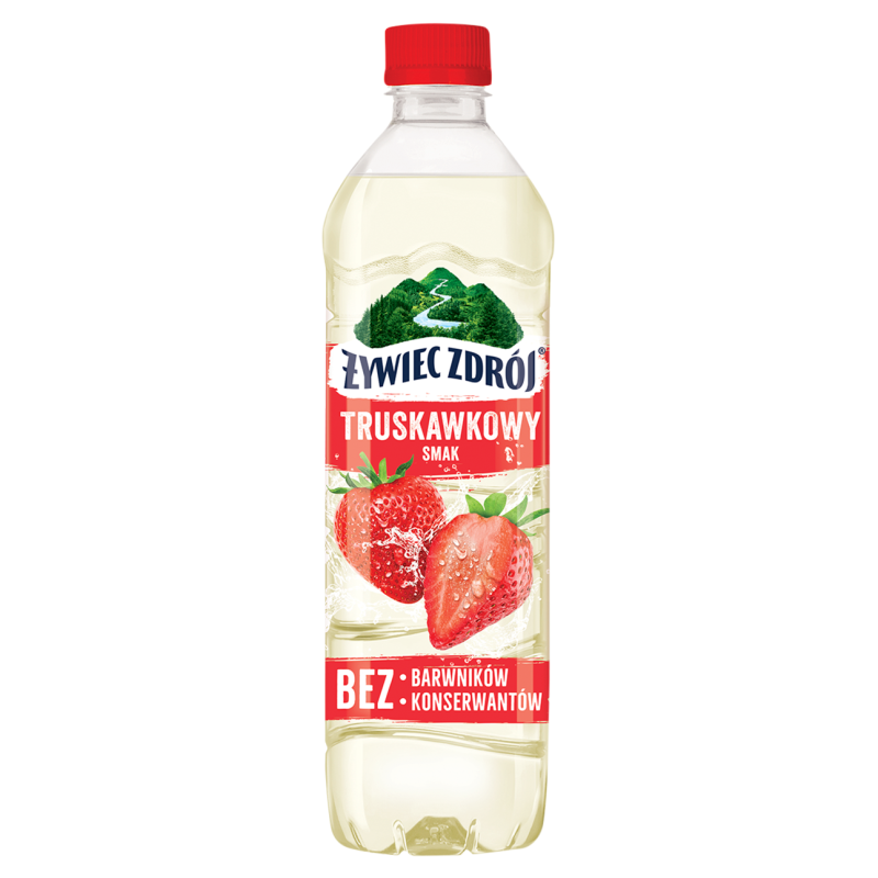 ŻYWIEC ZDRÓJ Z NUTĄ Truskawki Napój niegazowany o smaku truskawki frisco.pl