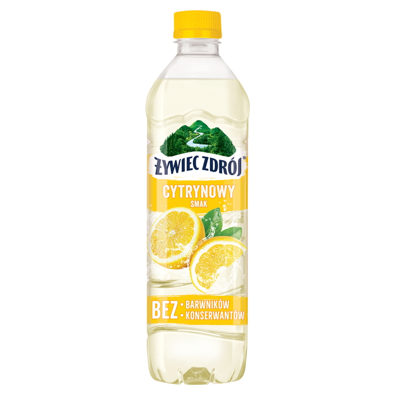 ŻYWIEC ZDRÓJ Z NUTĄ Cytryny Napój niegazowany o smaku cytryny frisco.pl