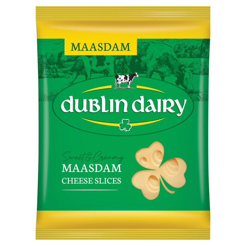 DUBLIN DAIRY Ser Maasdam plastry