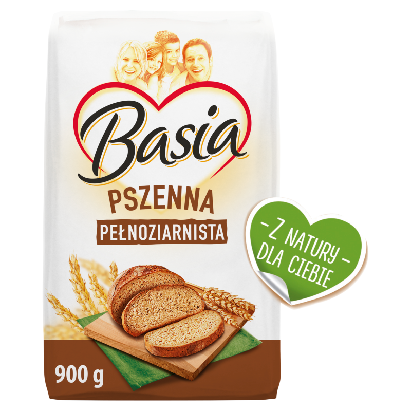 BASIA Mąka pszenna pełnoziarnista (typ 1850) frisco.pl