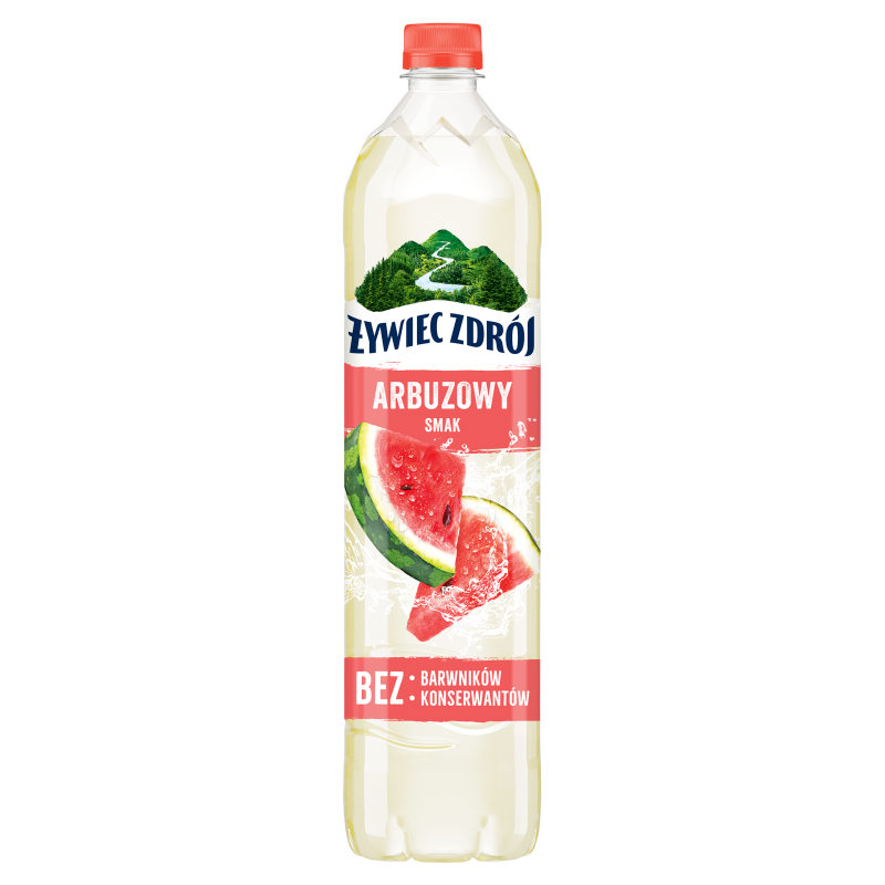 ŻYWIEC ZDRÓJ Z NUTĄ Arbuza Napój niegazowany o smaku arbuza frisco.pl