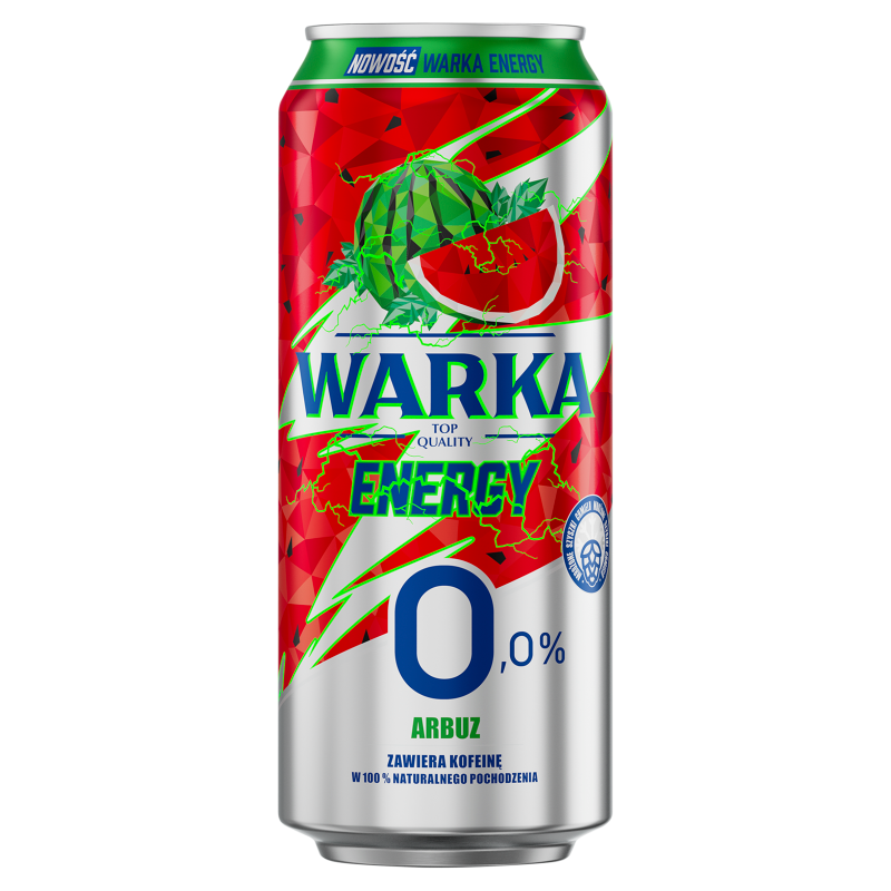 WARKA Energy arbuz Piwo bezalkoholowe (puszka) frisco.pl