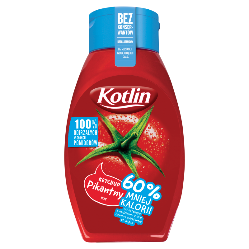 KOTLIN Ketchup pikantny (60% mniej kalorii) frisco.pl