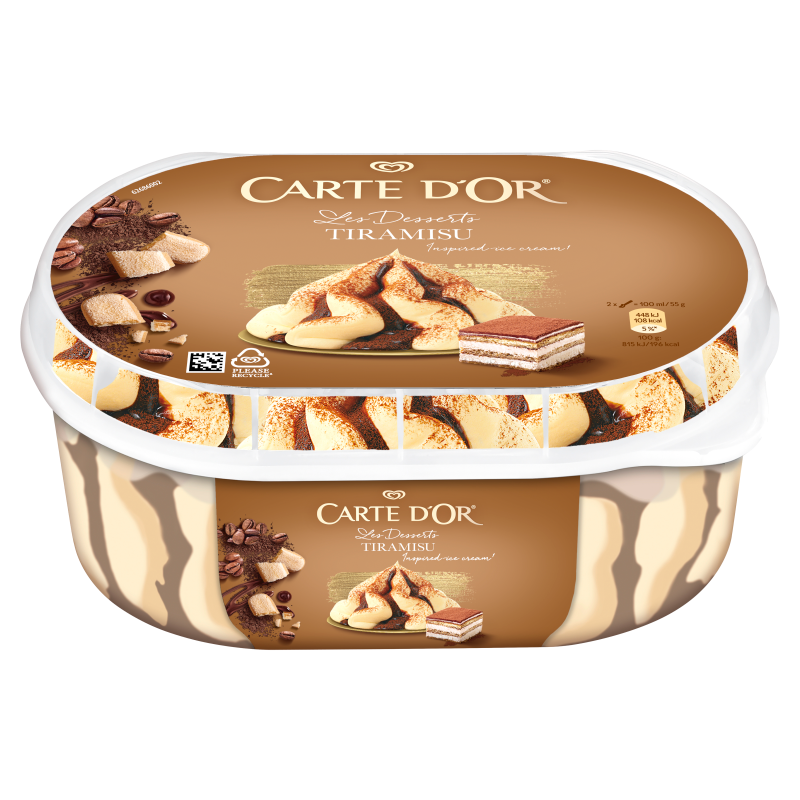 CARTE D'OR Les Desserts Tiramisu Lody frisco.pl