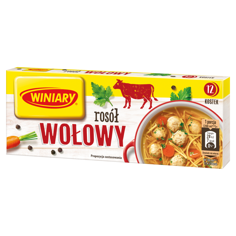 WINIARY Rosół wołowy (12 kostek) frisco.pl