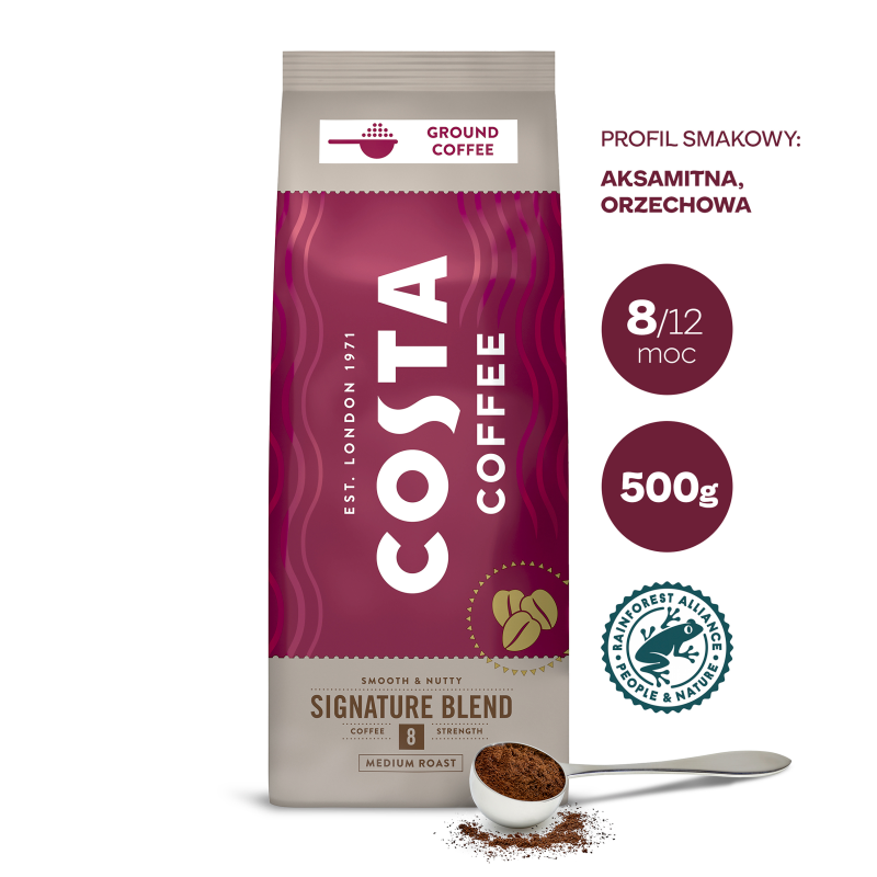 COSTA COFFEE Signature Blend Medium Roast Kawa mielona frisco.pl