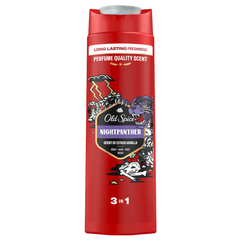 OLD SPICE Nightpanther Żel pod prysznic i szampon dla mężczyzn