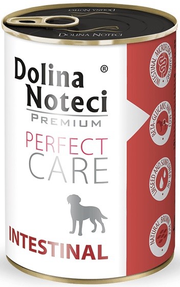 DOLINA NOTECI Premium Perfect Care Mokry pokarm dla dorosłych psów wszystkich ras z problemami jelitowymi - Intestinal puszka