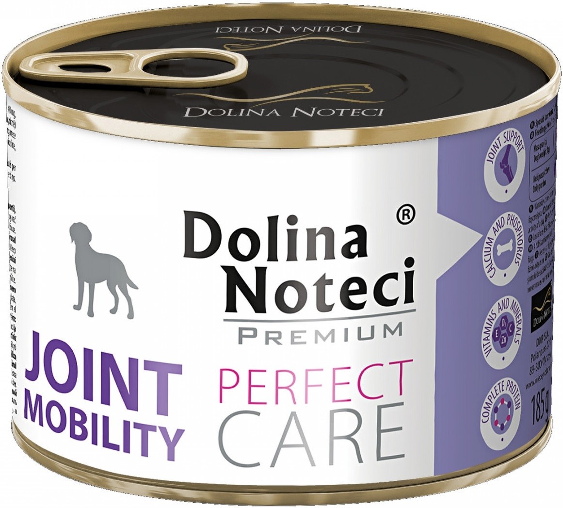 DOLINA NOTECI Premium Perfect Care Mokry pokarm dla dorosłych psów wszystkich ras z problemami kostnymi i stawów - Joint Mobility puszka