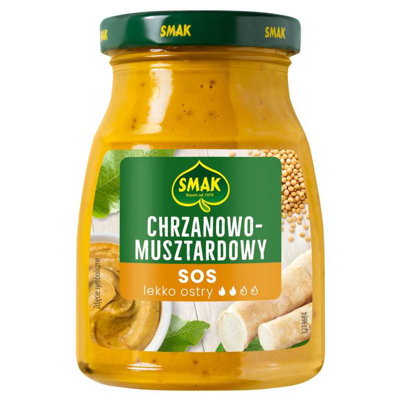 SMAK Sos chrzanowo-musztardowy (lekko ostry)