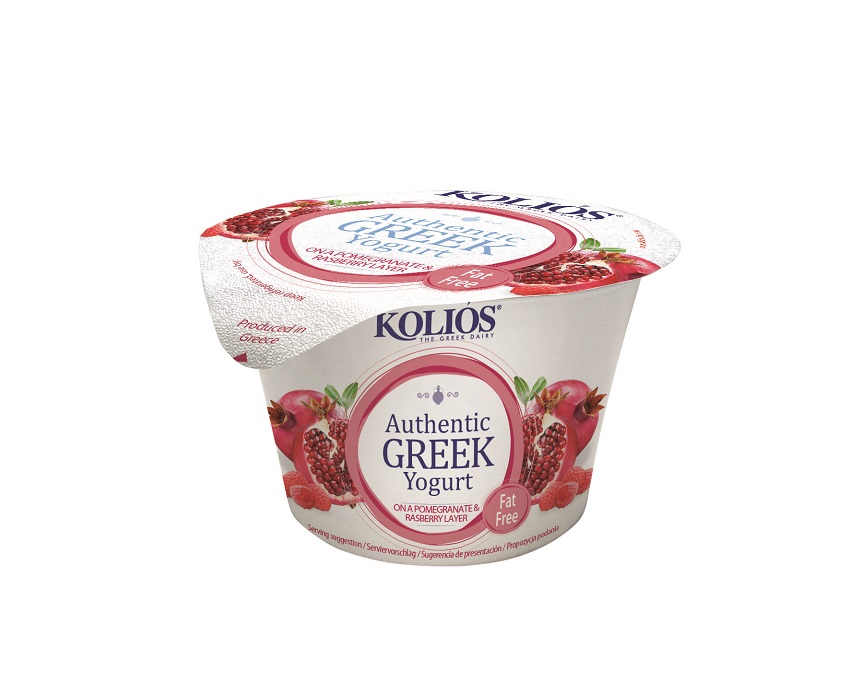 KOLIOS Jogurt grecki z granatem i malinami