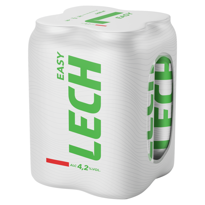 LECH EASY Piwo 4x500ml (puszka)