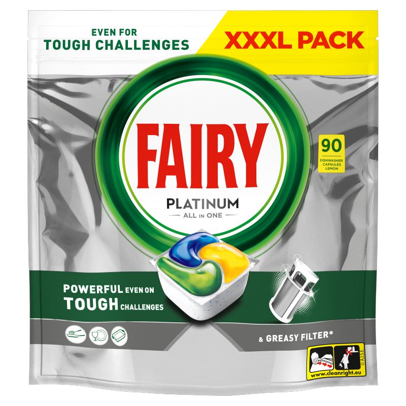 FAIRY PLATINIUM All in One Tabletki do zmywarki Cytrynowe frisco.pl