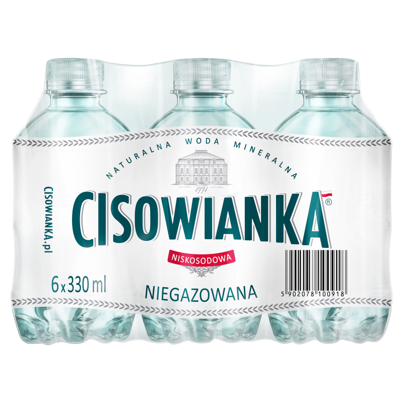 CISOWIANKA Naturalna woda mineralna niegazowana