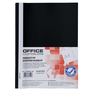 OFFICE PRODUCTS Skoroszyt A4 kolor czarny