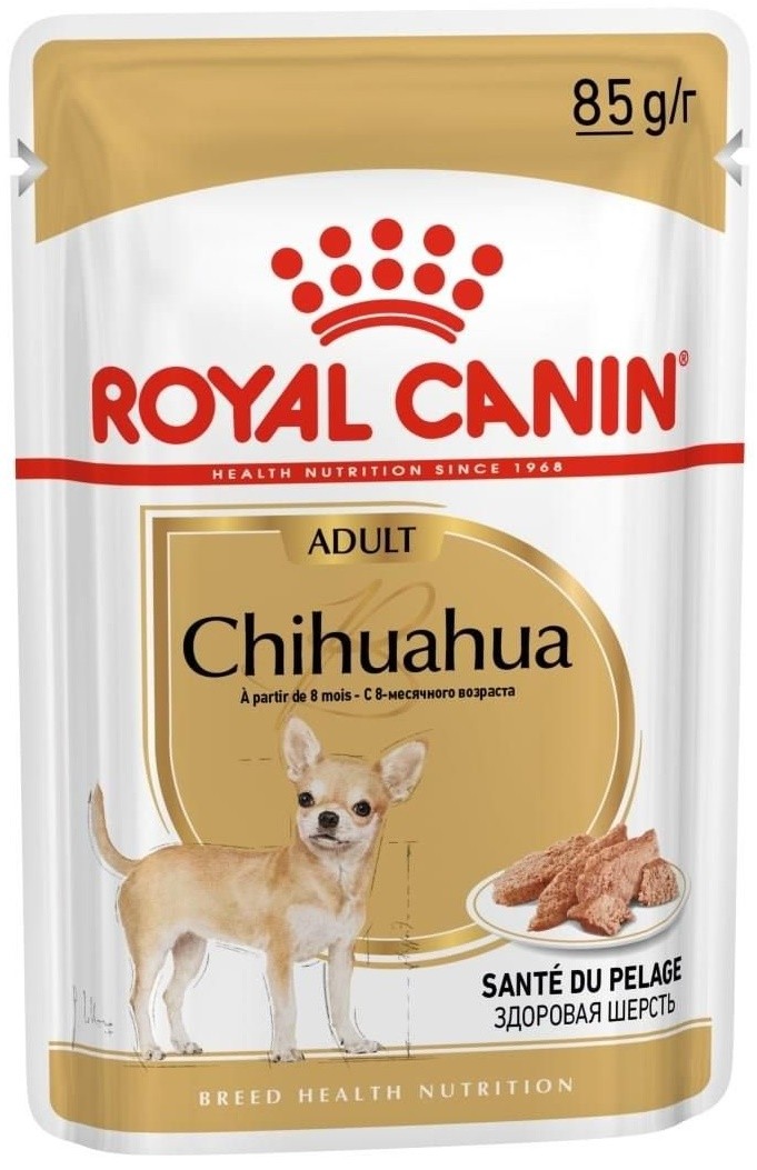 ROYAL CANIN Adult Chihuahua Mokry pokarm dla dorosłych psów rasy Chihuahua w saszetce