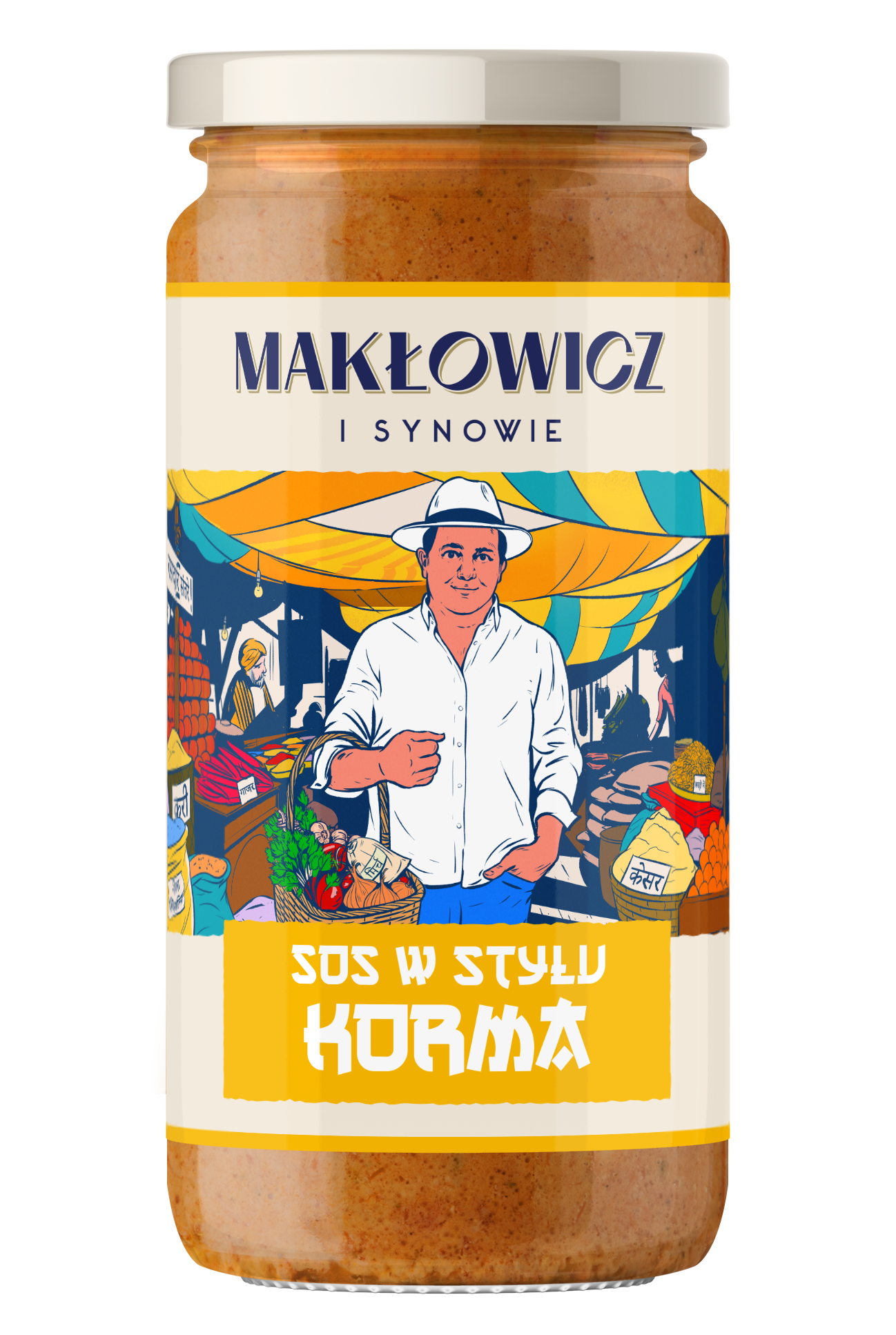 MAKŁOWICZ I SYNOWIE Sos indyjski w stylu Korma