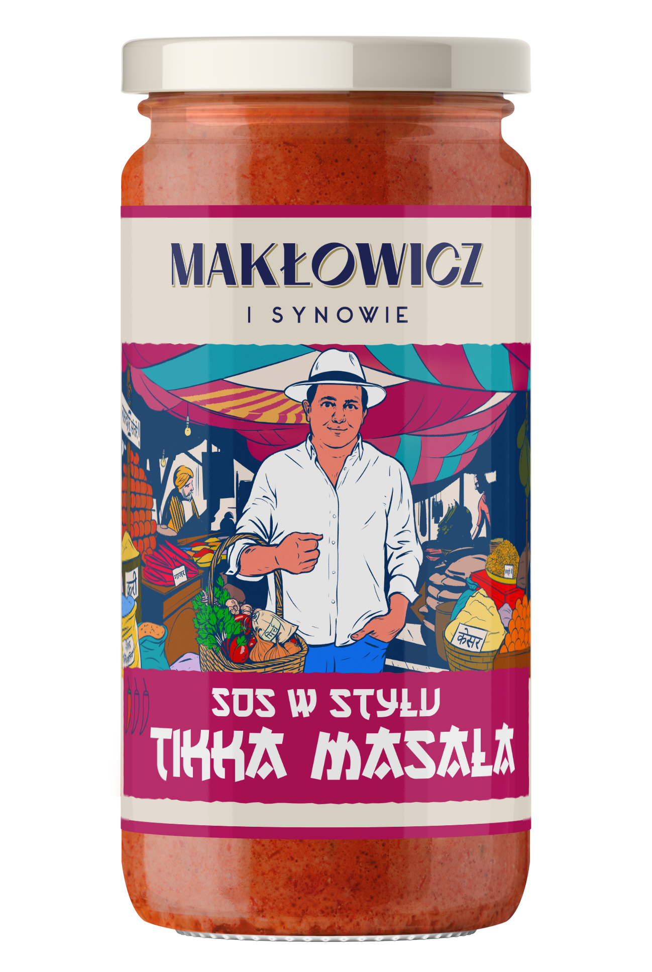 MAKŁOWICZ I SYNOWIE Sos indyjski w stylu Tikka Masala