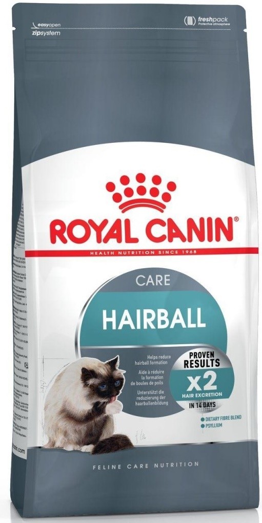 ROYAL CANIN Hairball Care Suchy pokarm dla dorosłych kotów wspierający proces wydalania połkniętych włosów