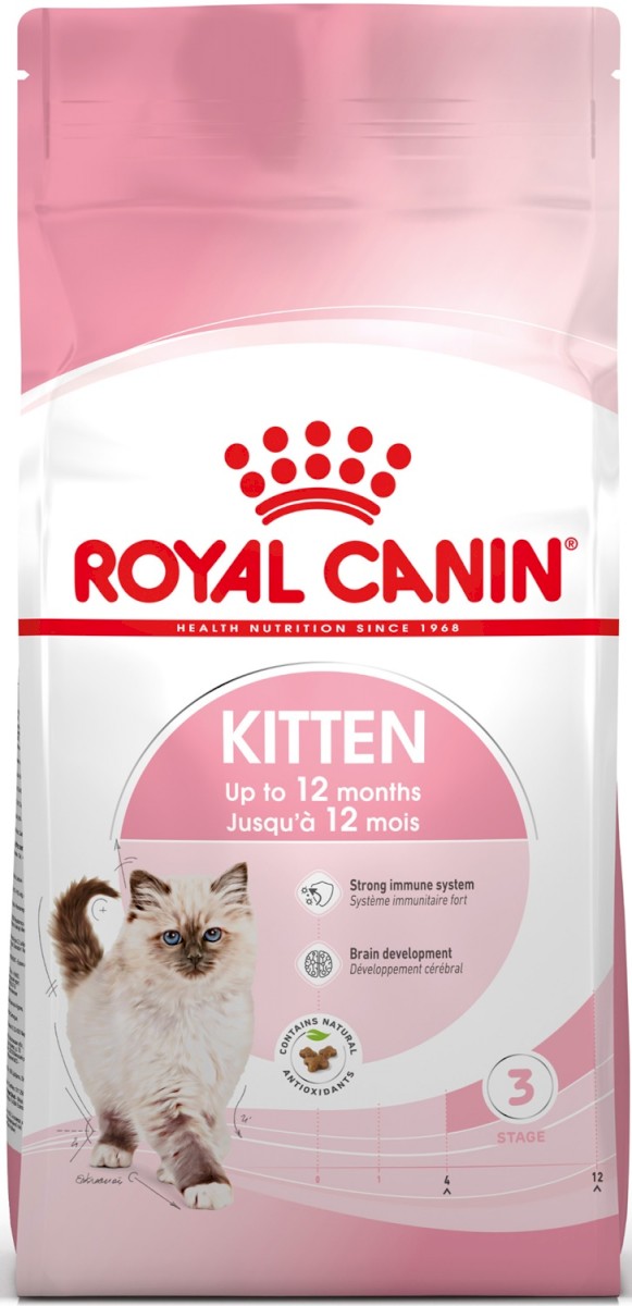 ROYAL CANIN Kitten Feline Suchy pokarm dla kociąt w drugim etapie wzrostu