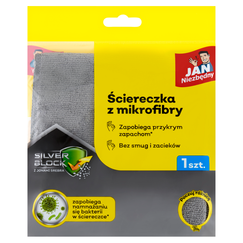 JAN NIEZBĘDNY Ścierka z mikrofibry