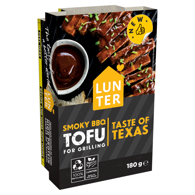 LUNTER Tofu na grilla teksańskie BBQ
