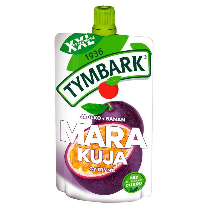 TYMBARK Mus 100 % z owoców jabłko banan marakuja cytryna frisco.pl