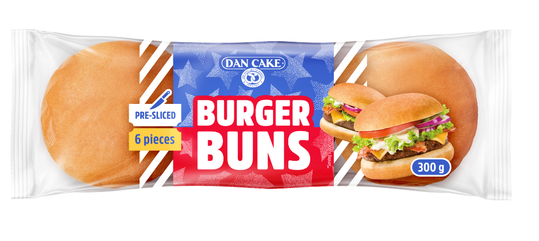 DAN CAKE Bułki do burgerów mini bez sezamu 6 szt frisco.pl