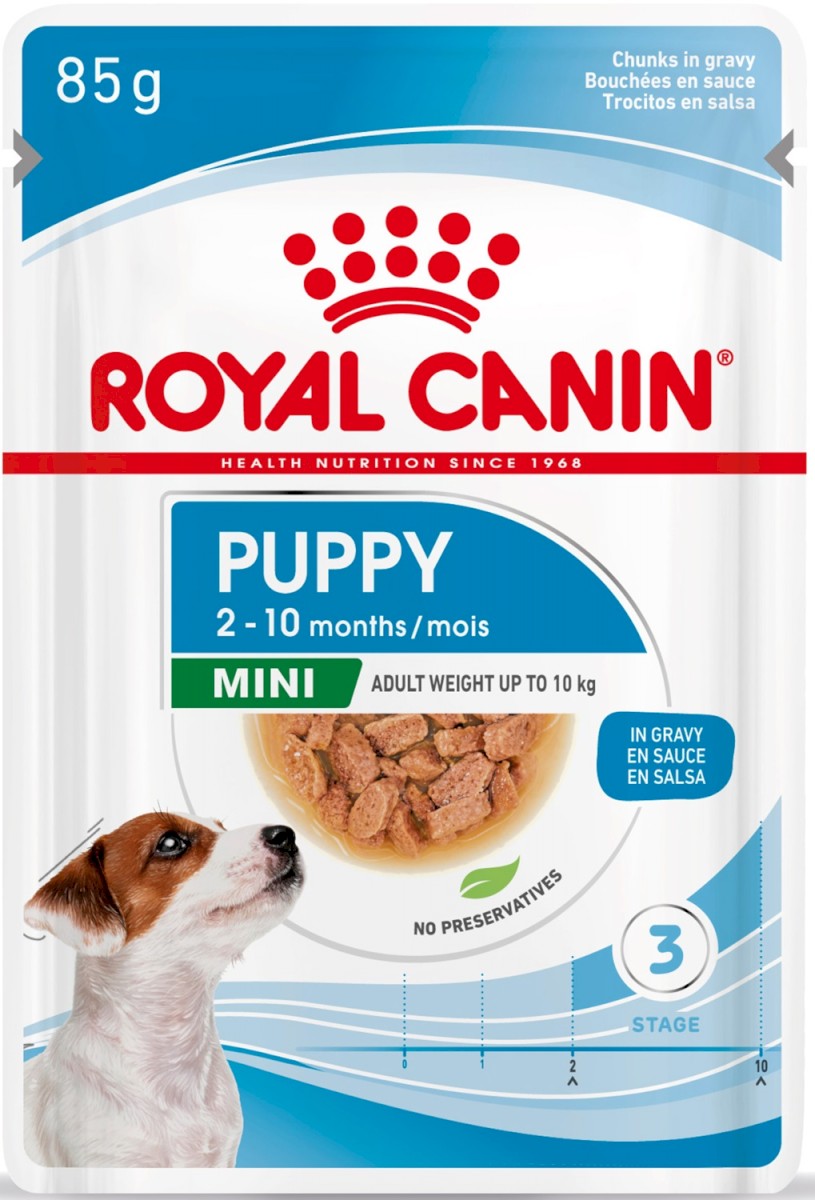 ROYAL CANIN Mini Puppy Mokry pokarm w sosie dla szczeniąt małych ras saszetka