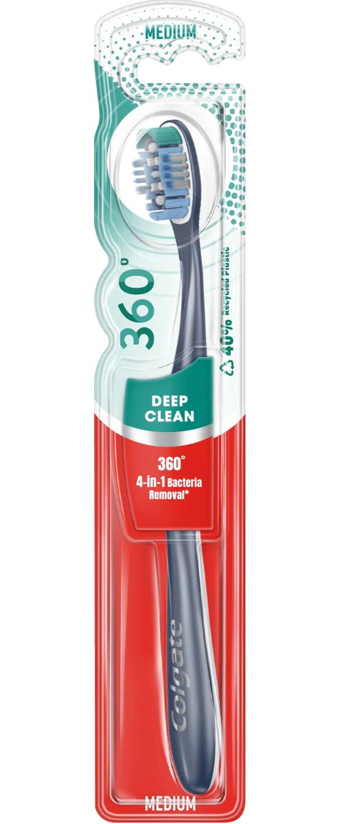 COLGATE 360° Deep Clean Szczoteczka do zębów średnia