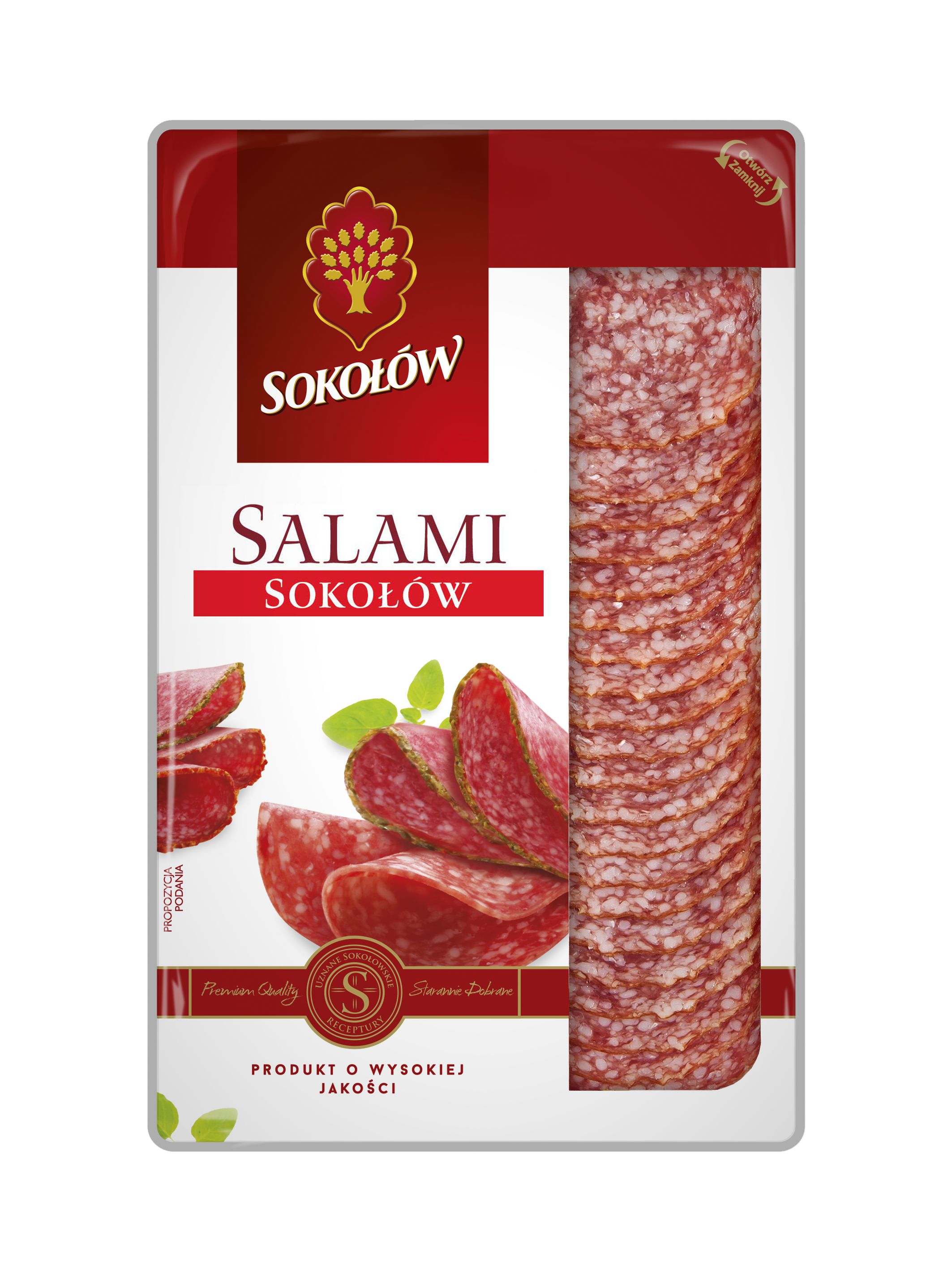 SOKOŁÓW Salami Sokołów - plastry frisco.pl
