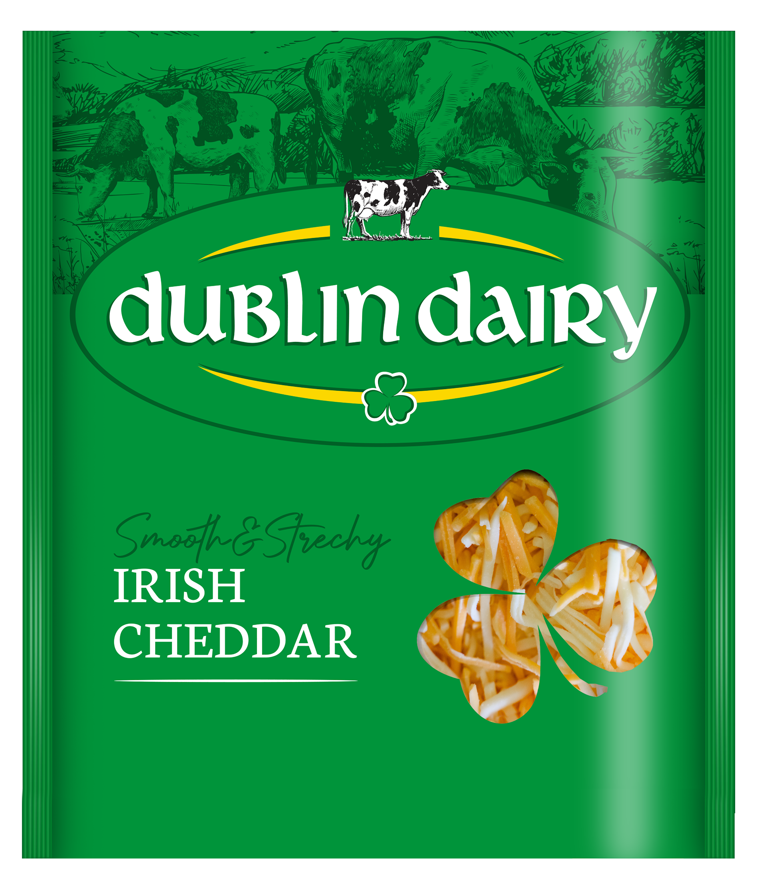 DUBLIN DAIRY Ser Irlandzki Cheddar Mix tarty