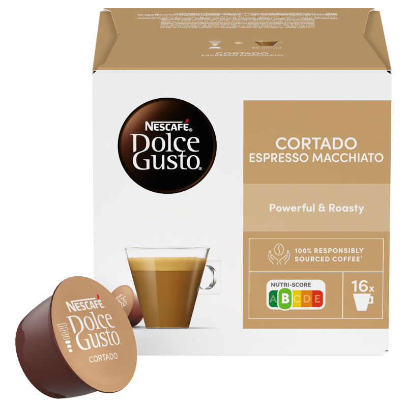 NESCAFÉ Dolce Gusto Cortado Espresso Macchiato (16 kapsułek) frisco.pl