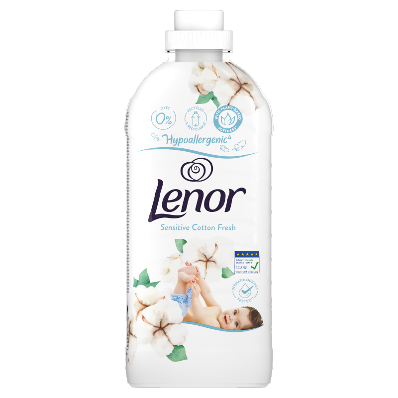 LENOR Płyn do płukania tkanin Sensitive Cotton Freshness 48 prań frisco.pl