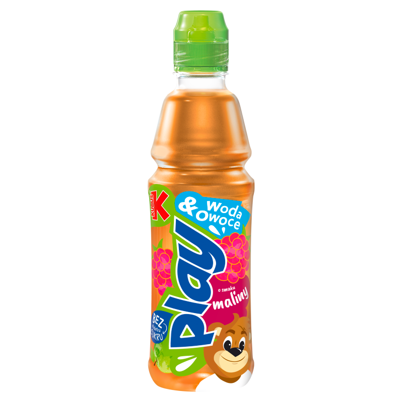 KUBUŚ Play! Napój owocowy woda i owoce jabłko malina frisco.pl