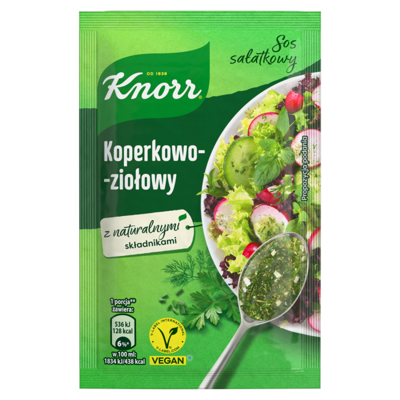 KNORR Sos sałatkowy koperkowo-ziołowy frisco.pl