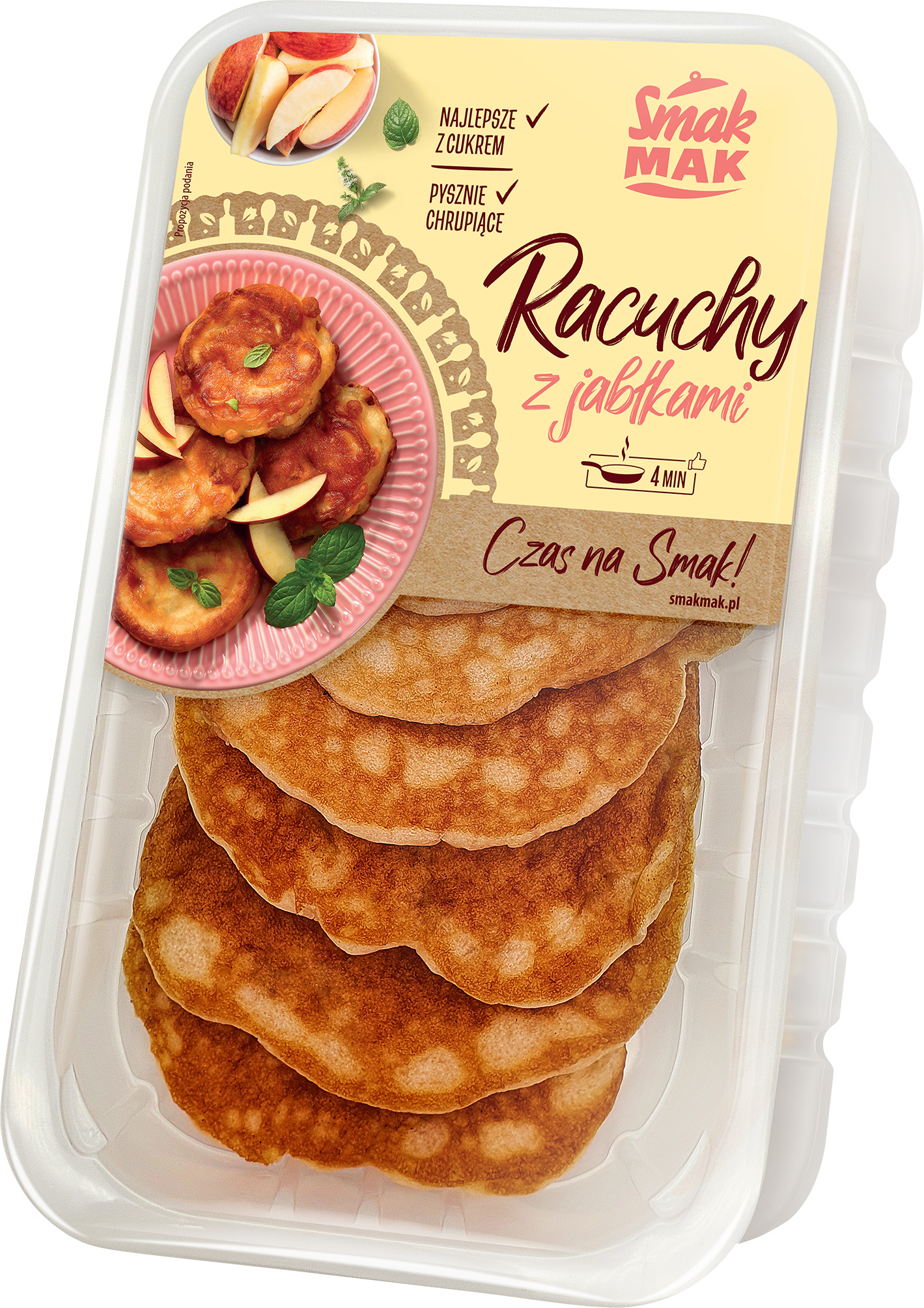 SMAKMAK Racuchy z jabłkami